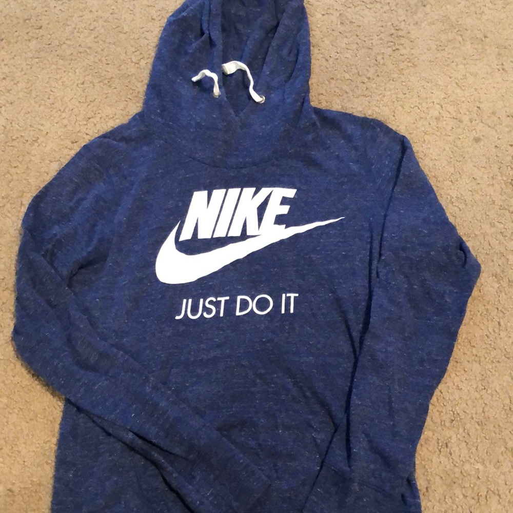 Navy blue Nike hoodie